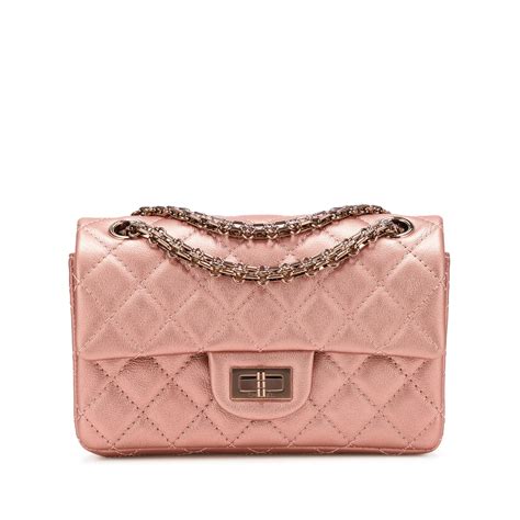 chanel bag rose gold|chanel gold bag 2021.